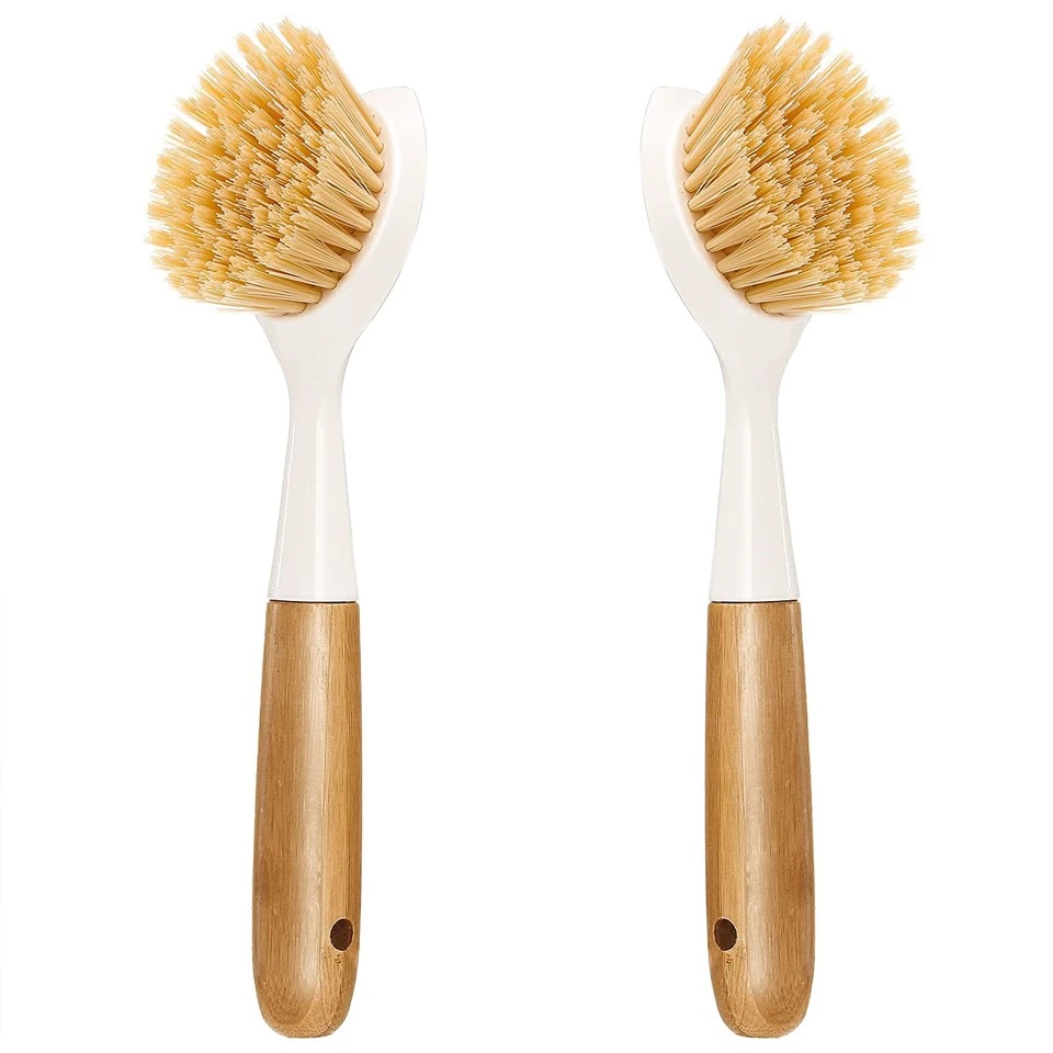 Dish Brush Set With Bamboo Handle factory